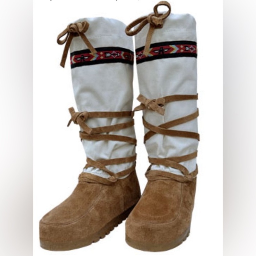 Steger Mukluks Arctic Ribbon Winter Boots Women's Size 9